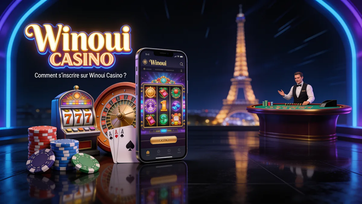 Comment s'inscrire sur Winoui Casino ? : guide winoui casino pour les joueurs en France